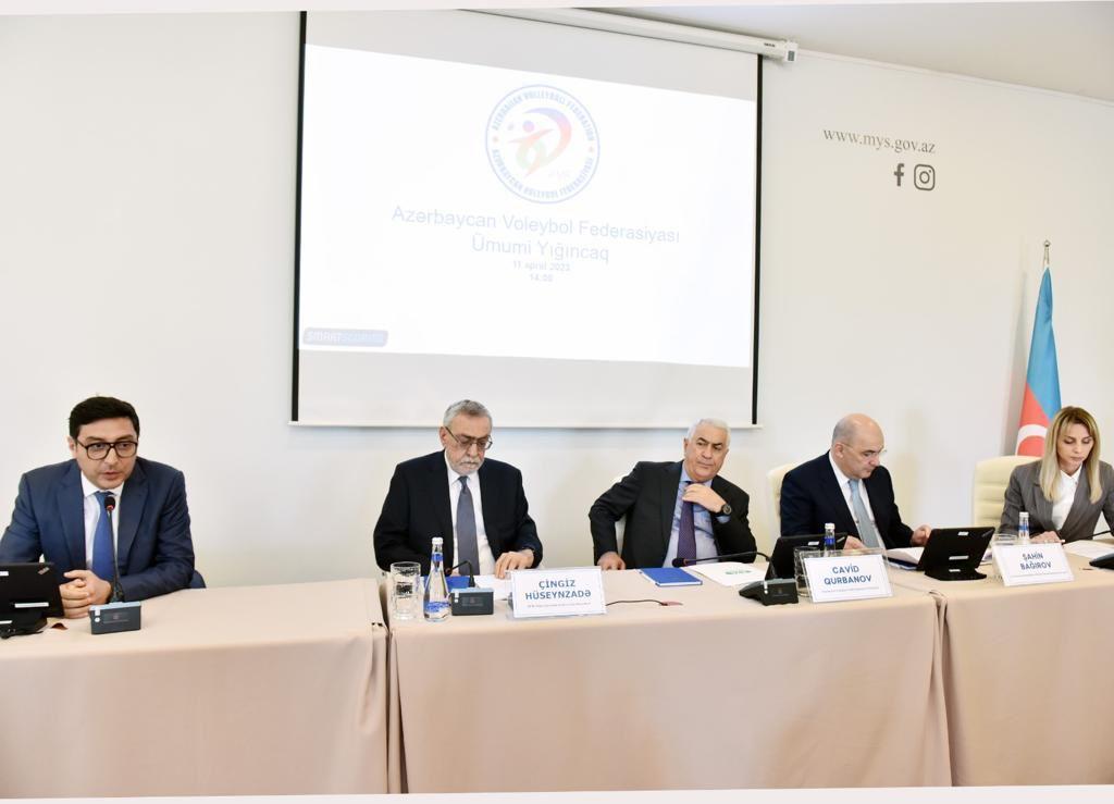 Azərbaycan Voleybol Federasiyasına yeni prezident seçildi